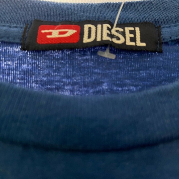 Vintage Diesel Graphic Tee with Velvet Puffy Detail - Picture 5 of 5